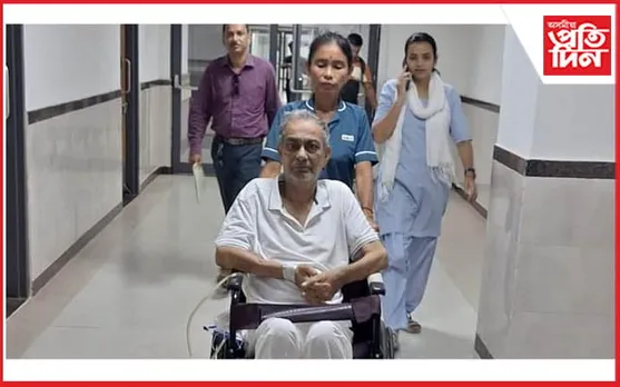 সুস্থ হৈ GMCHৰ পৰা ঘৰলৈ উভতিল প্ৰবীণ সাংবাদিক হাইদৰ হুছেইন...